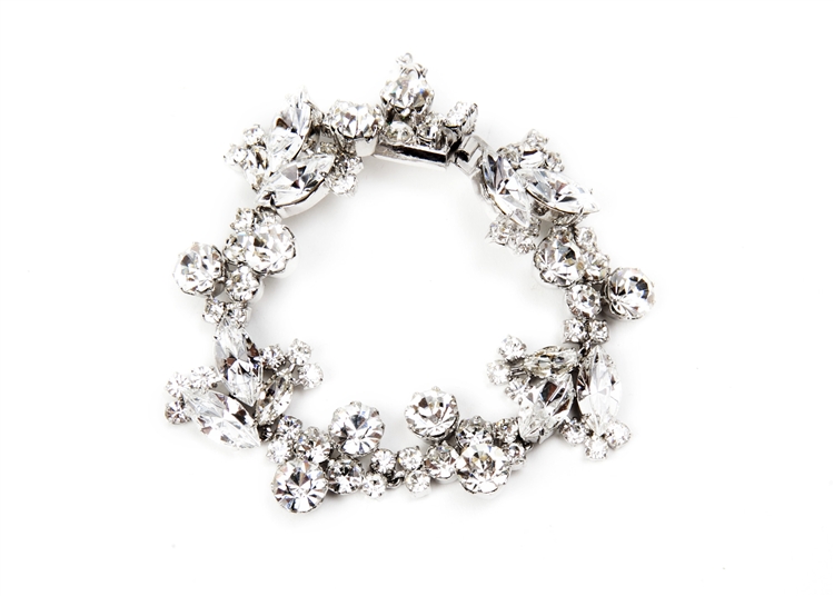 SV Couture Antique Floral Bracelet